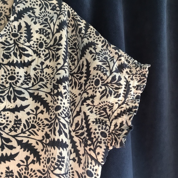 Joie | Botanical Peasant Blouse - Picture 5 of 9